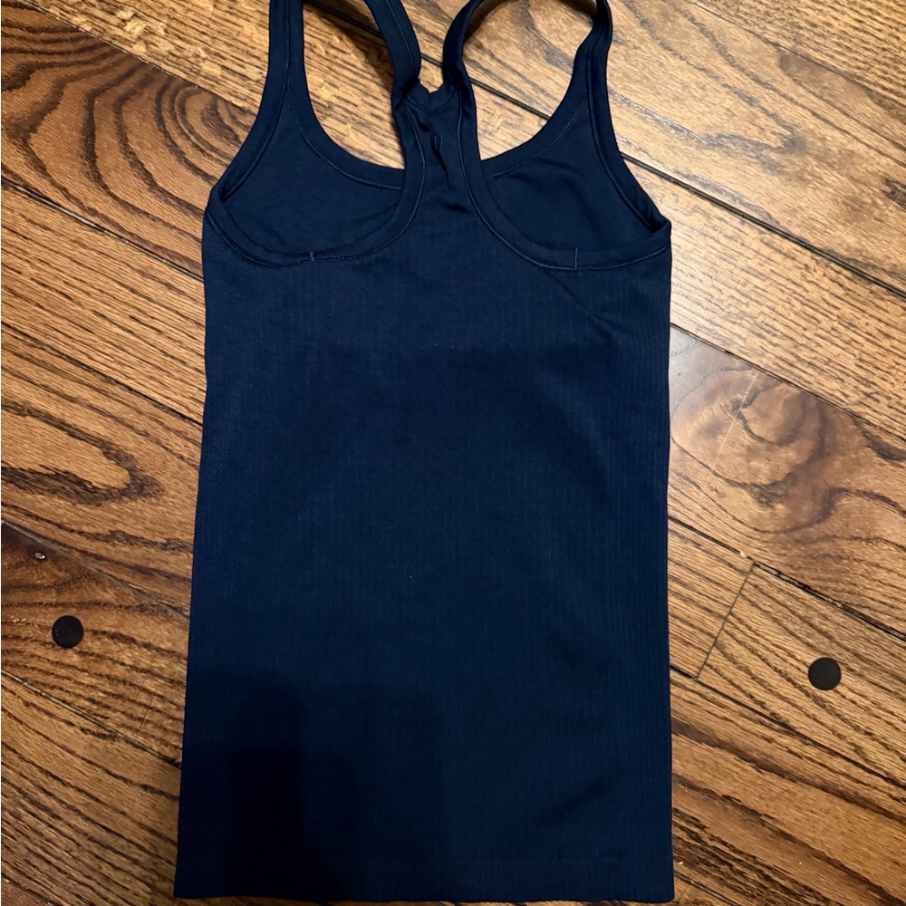Lululemon Navy Blue Racerback Tank Top - Picture 2 of 3